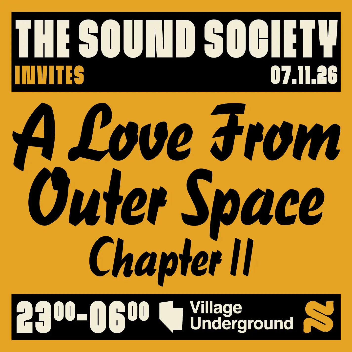 THE SOUND SOCIETY: A Love From Outer Space Chapter II