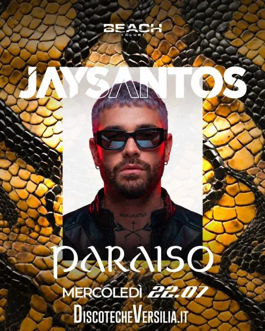 Jay Santos Beach Club Versilia