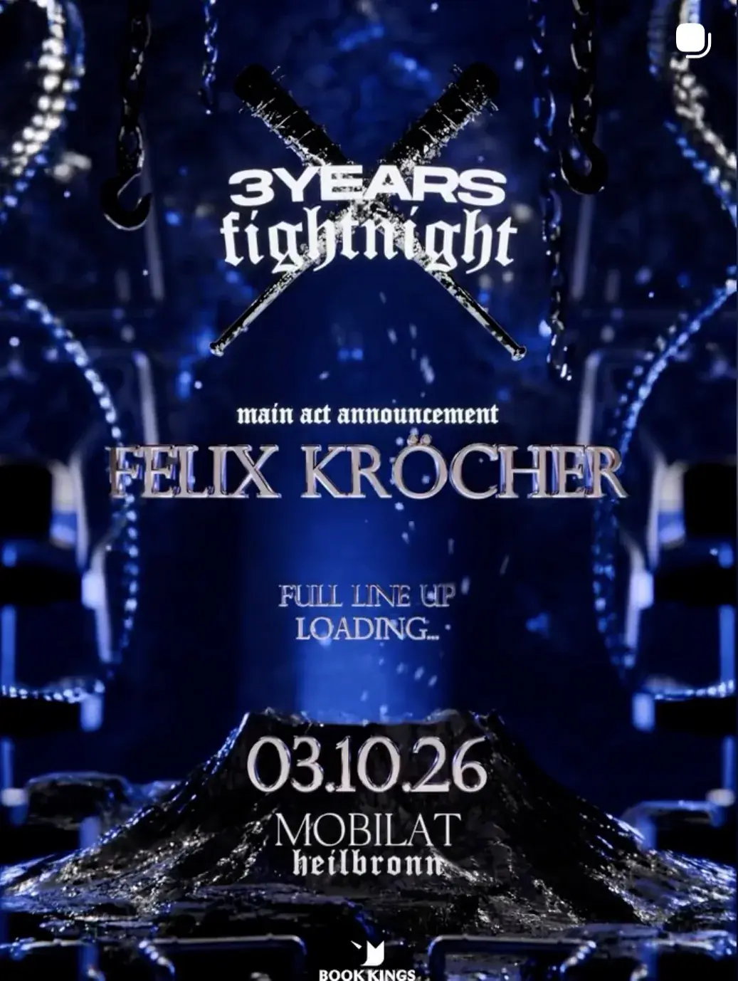 3 YEARS FIGHTNIGHT W / Felix Kröcher