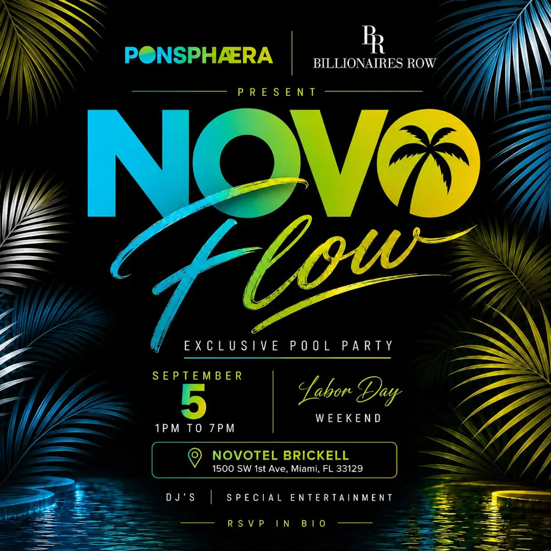 NOVO FLOW: POOL PARTY EXCLUSIVE