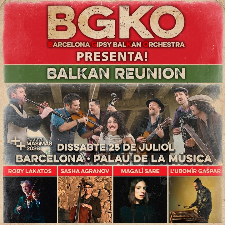 BGKO - Barcelona Gipsy balKan Orchestra @ Palau de la Música Catalana