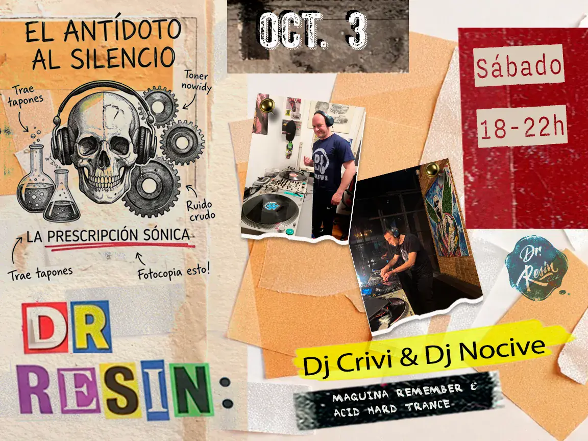 Dr. Resin presenta Crivi & Nocive