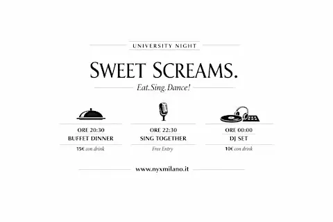 SWEET SCREAMS!Eat.Sing.Dance!