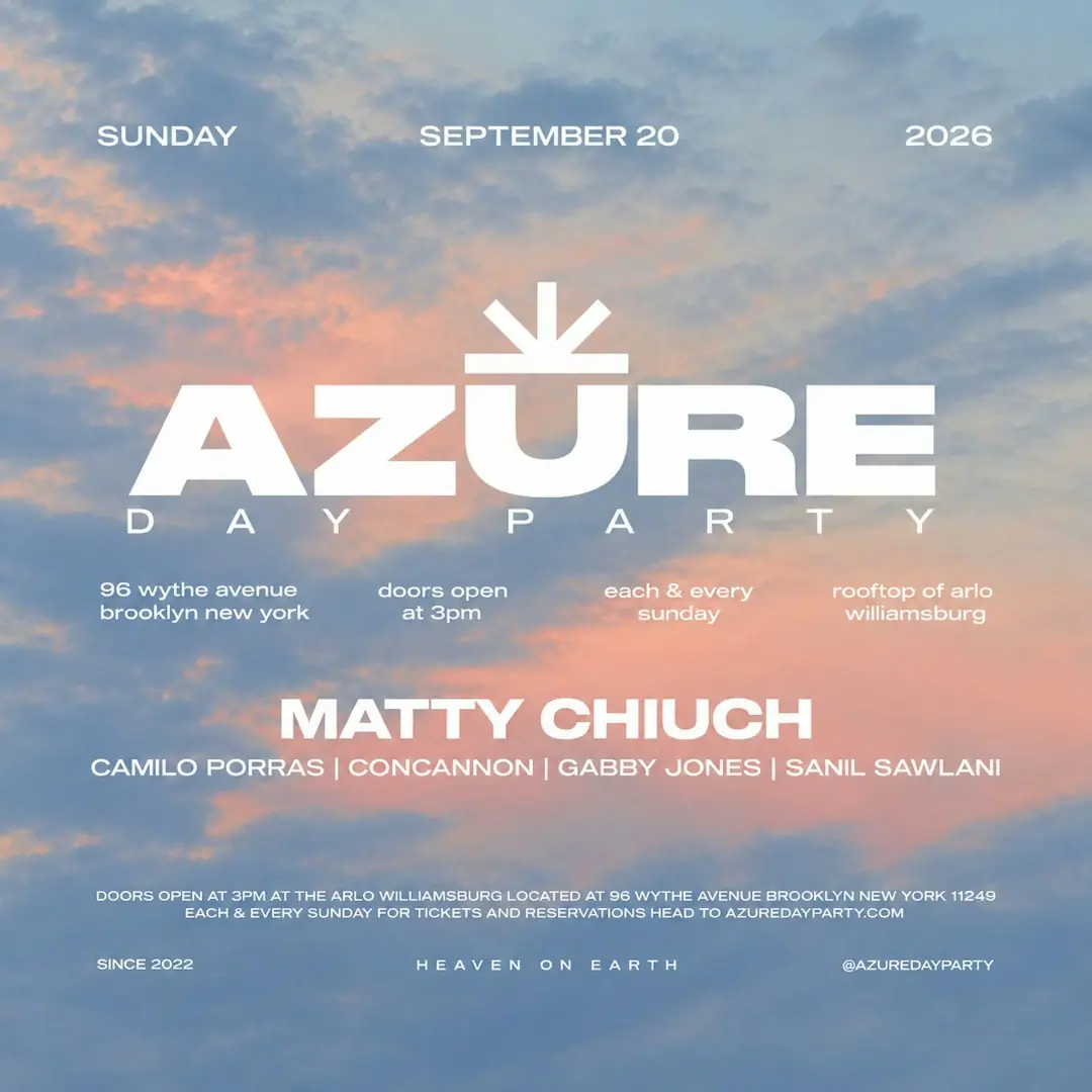 Azure Day Party September 20th