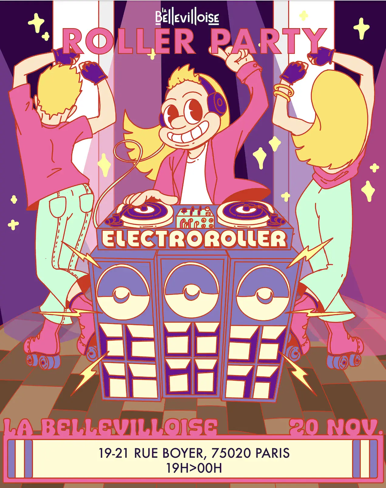 ElectroRoller x La Bellevilloise 'Roller Party'