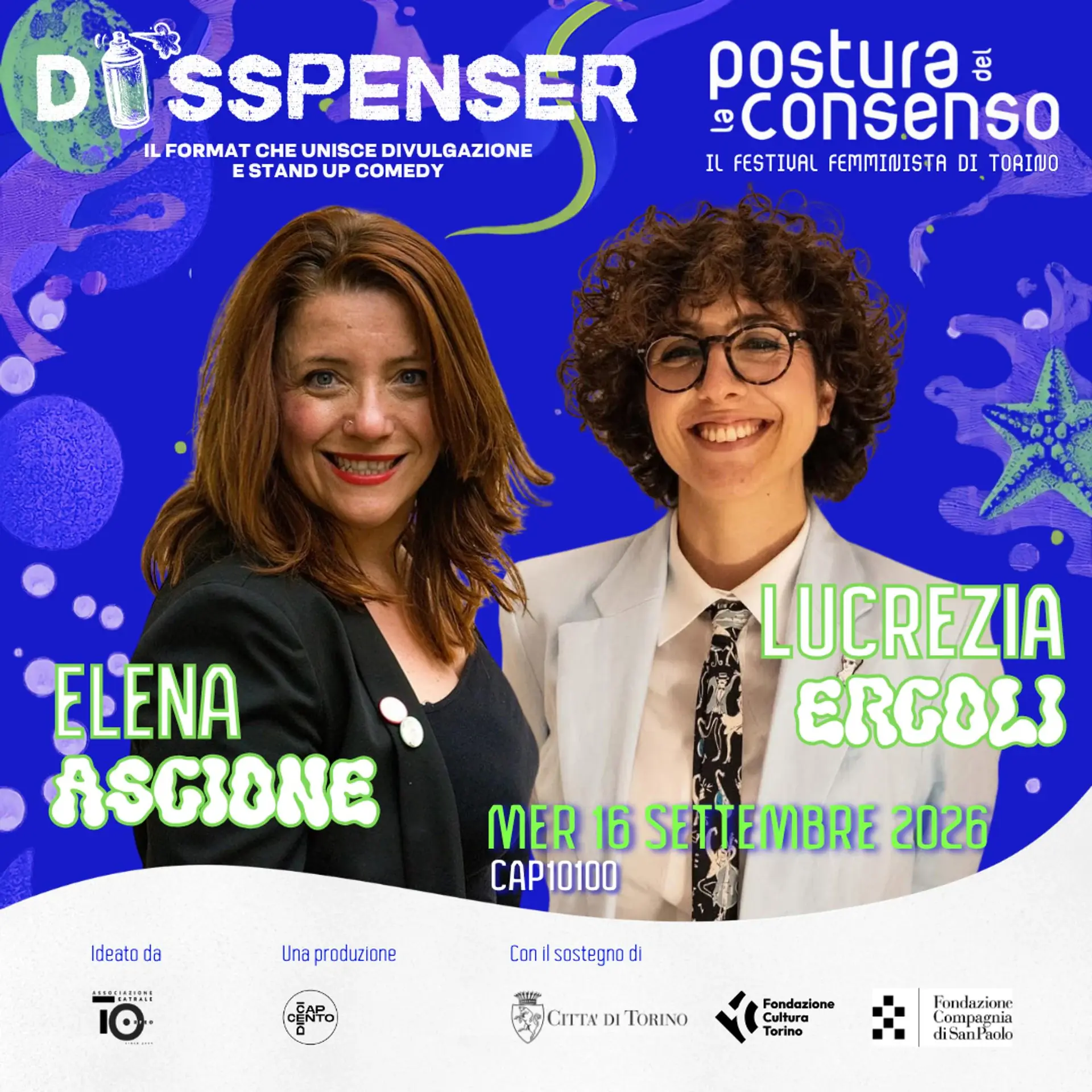 DISPENSSER CON LUCREZIA ERCOLI ED ELENA ASCIONE - LA POSTURA DEL CONSENSO 2026