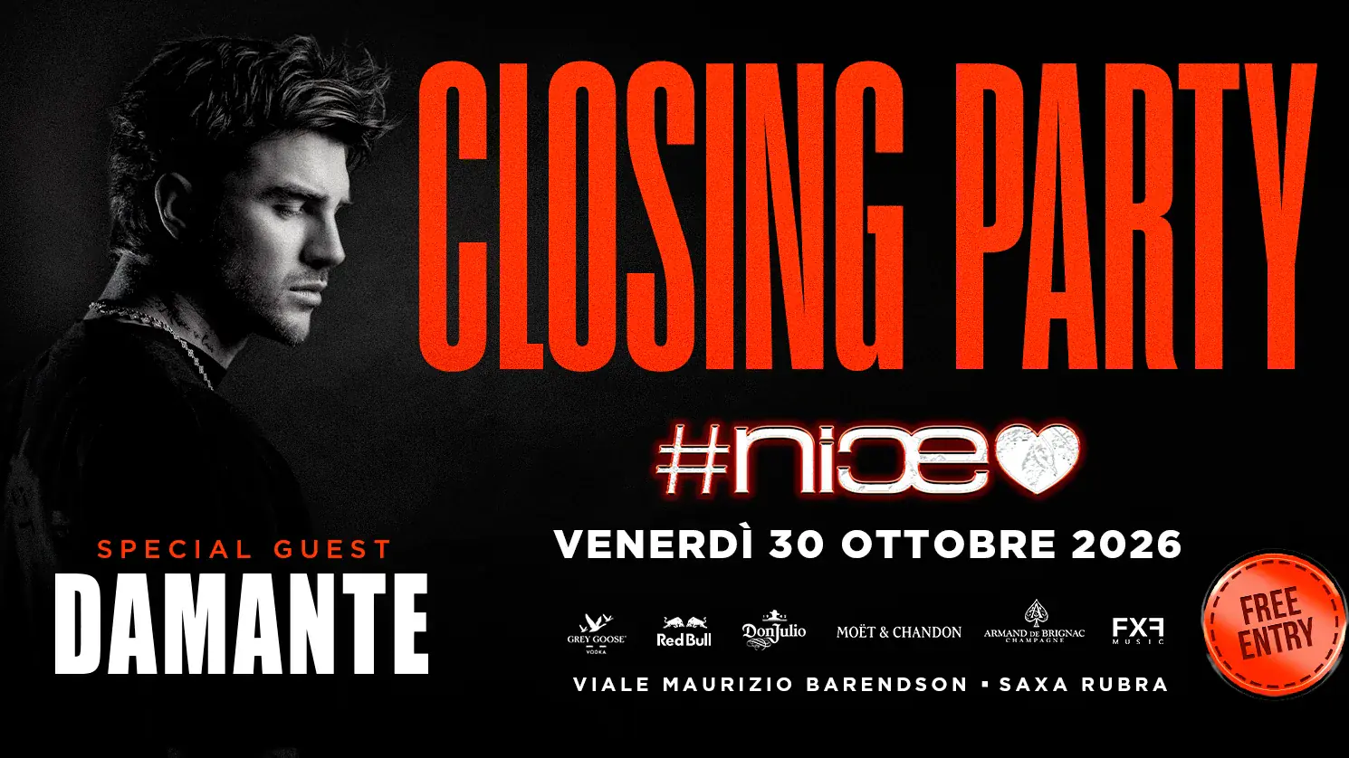 Freitag, 30. Oktober Closing @Nice