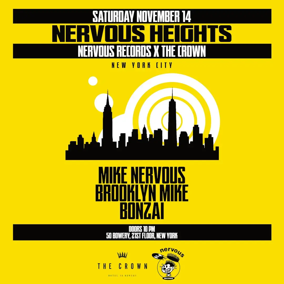 Nervous Heights: Nervous Records X The Crown