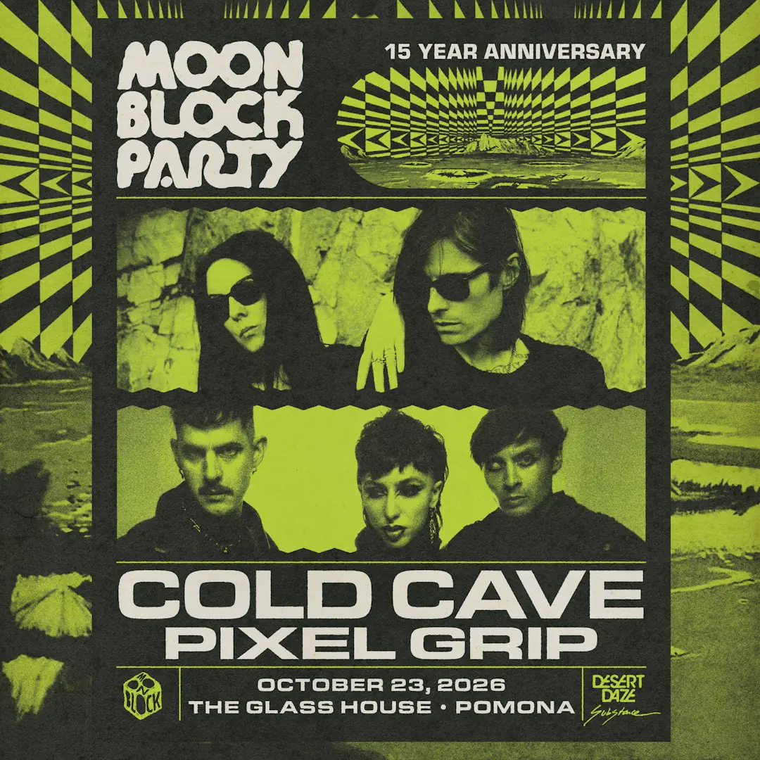Cold Cave x Pixel Grip