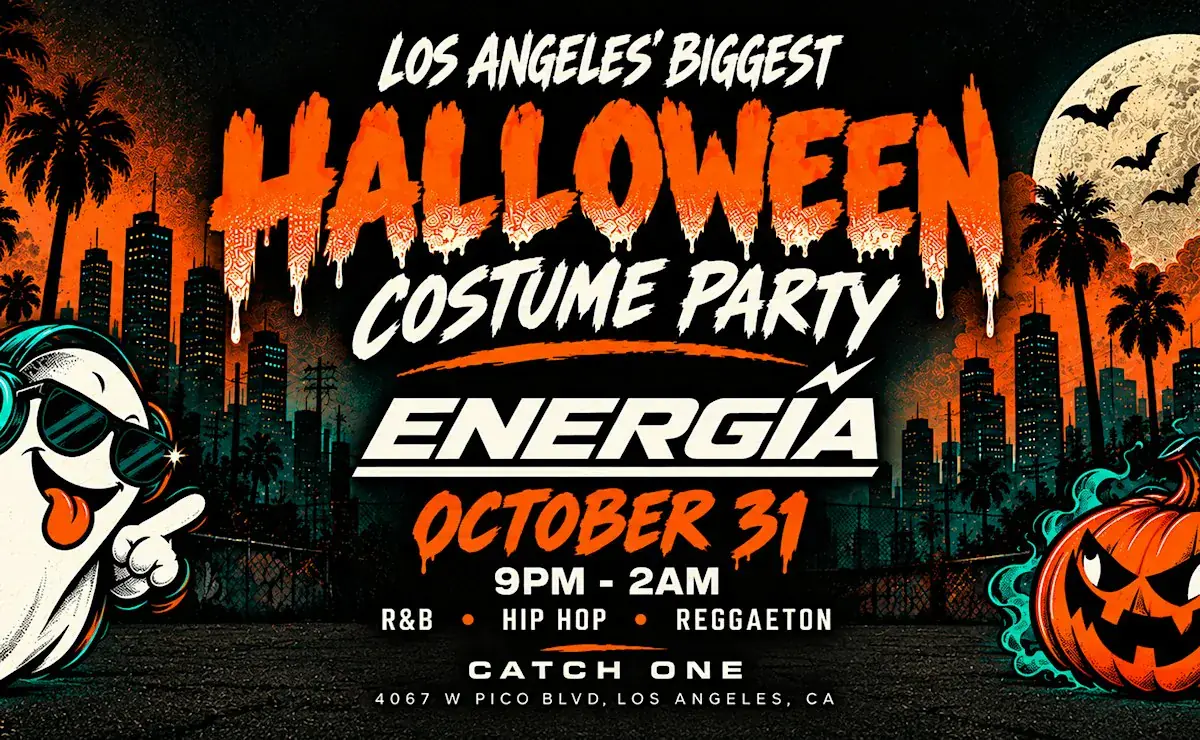 10.31.26 | ENERGIA PARTY: The Most Epic Halloween Bash in Los Angeles!