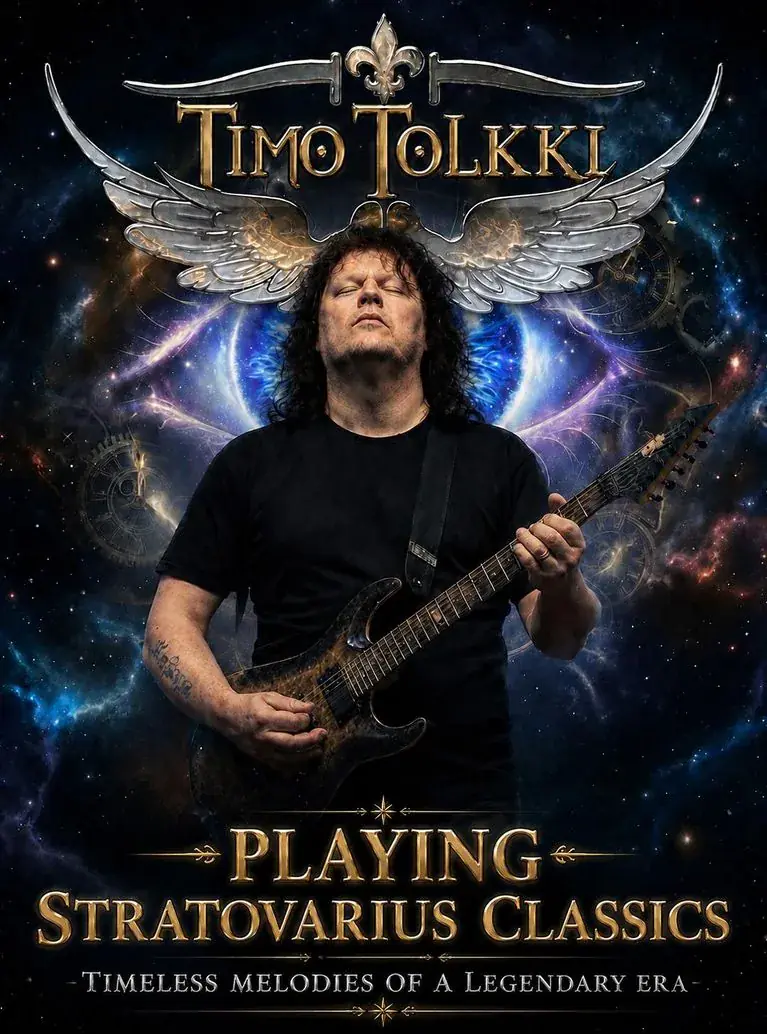 TIMO TOLKKI / playing Stratovarius classic )