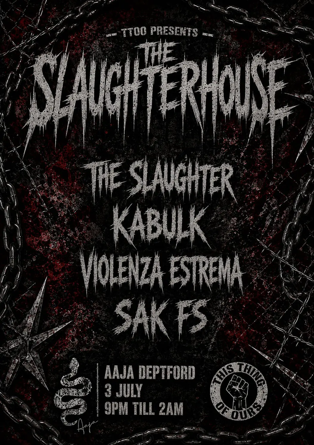 This Thing Of Ours presents The Slaughterhouse