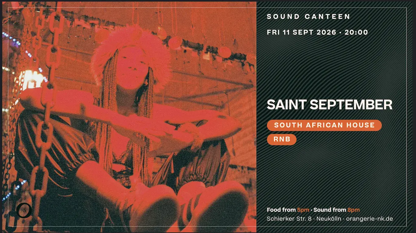 Sound Canteen with Saint September