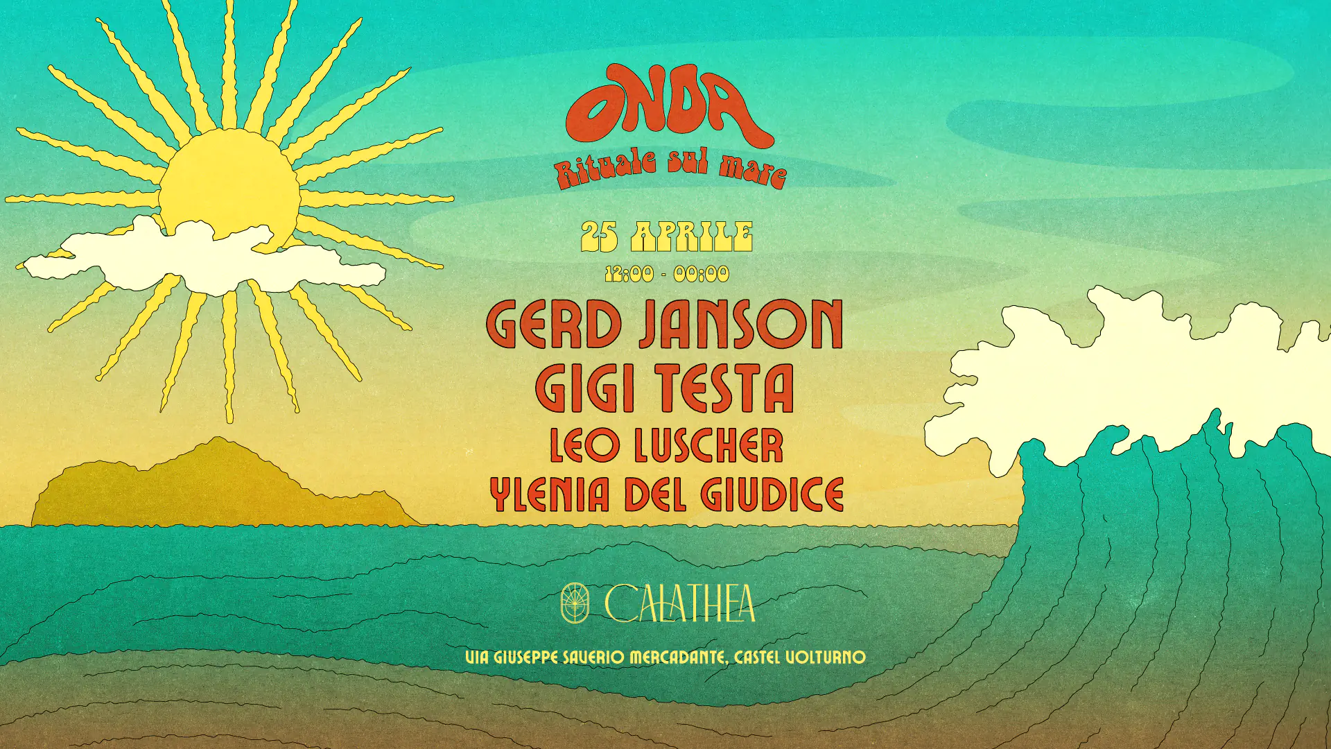 ONDA • Gerd Janson + Gigi Testa, Leo Luscher, Ylenia Del Giudice