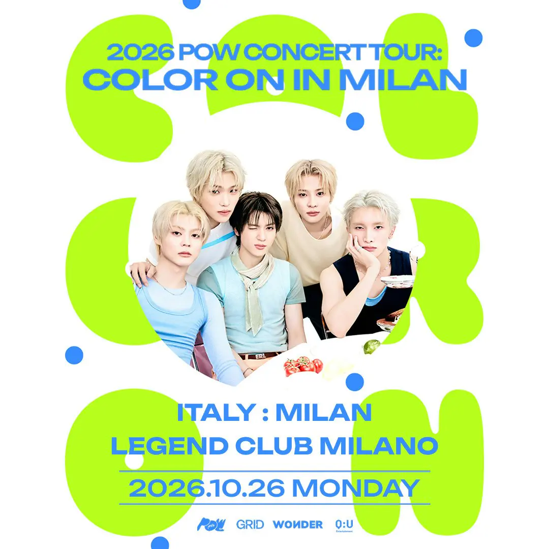 POW Concert Tour: Color On In Milan