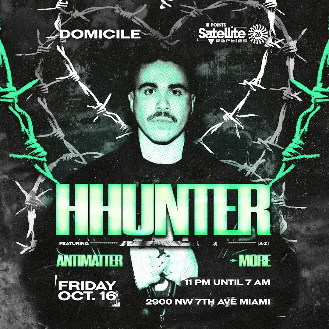 Freitag - iiiPOINTS After Party - HHUNTER