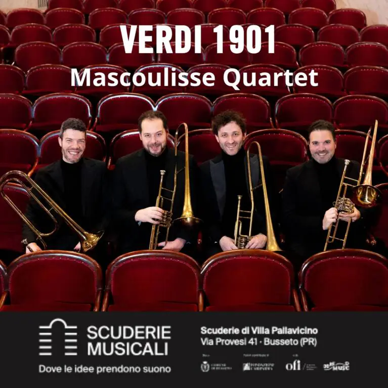 VERDI 1901 – Mascoulisse Quartet – Masterbrass Experience