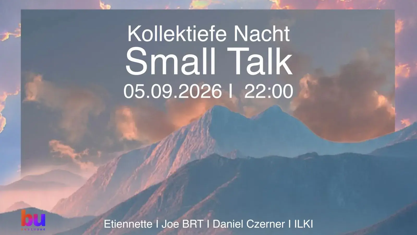 Kollektiefe Nacht / / / SmallTalk