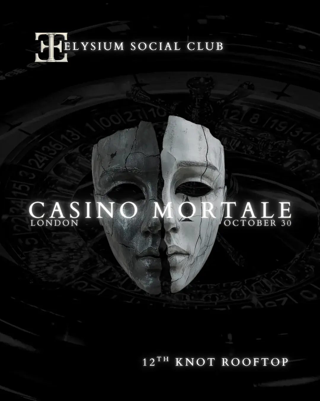 Elysium Presents: Casino Mortale (Halloween Rooftop)