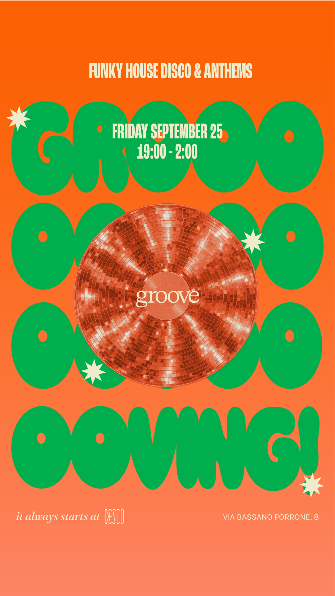 GROOVE X DESCO