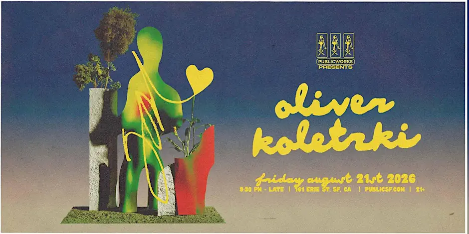 Oliver Koletzki presented by Public Works