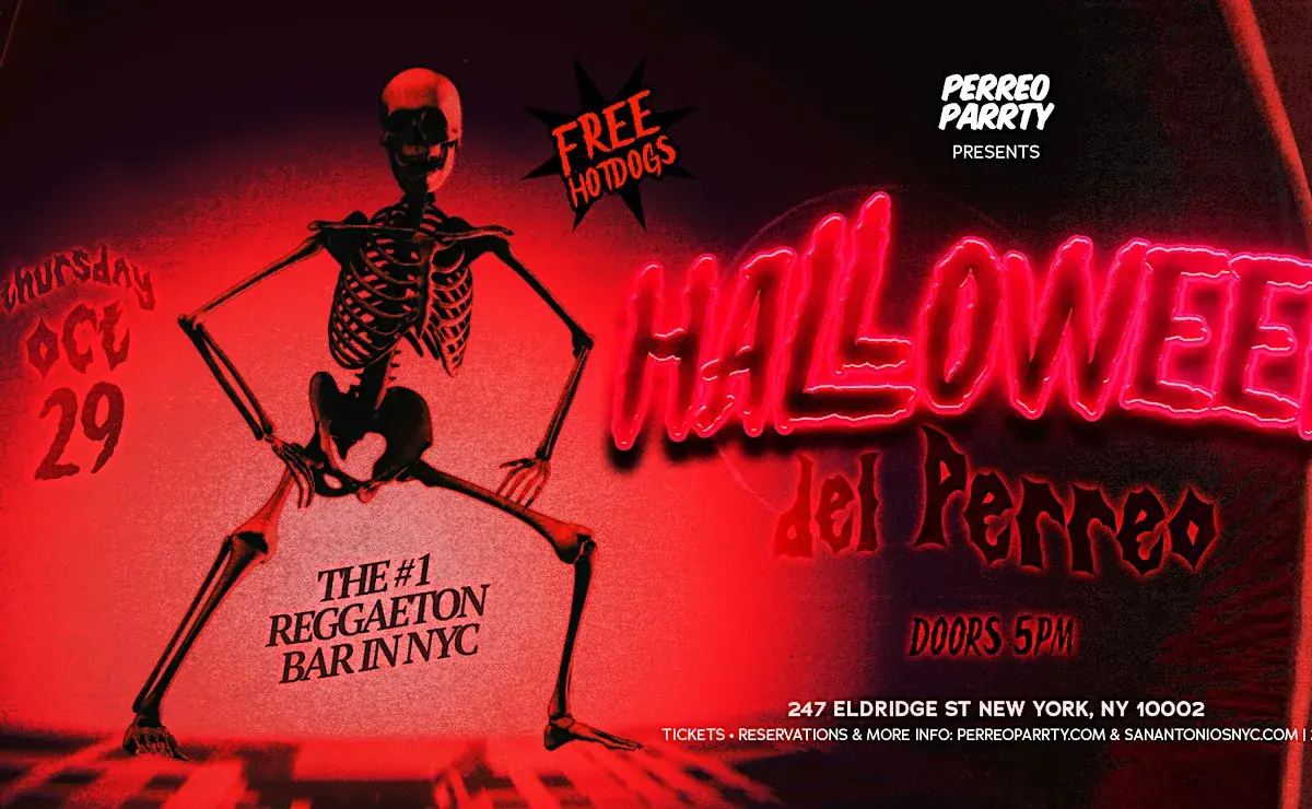 Halloween del Perreo Parrty at San Antonios Reggaeton Bar