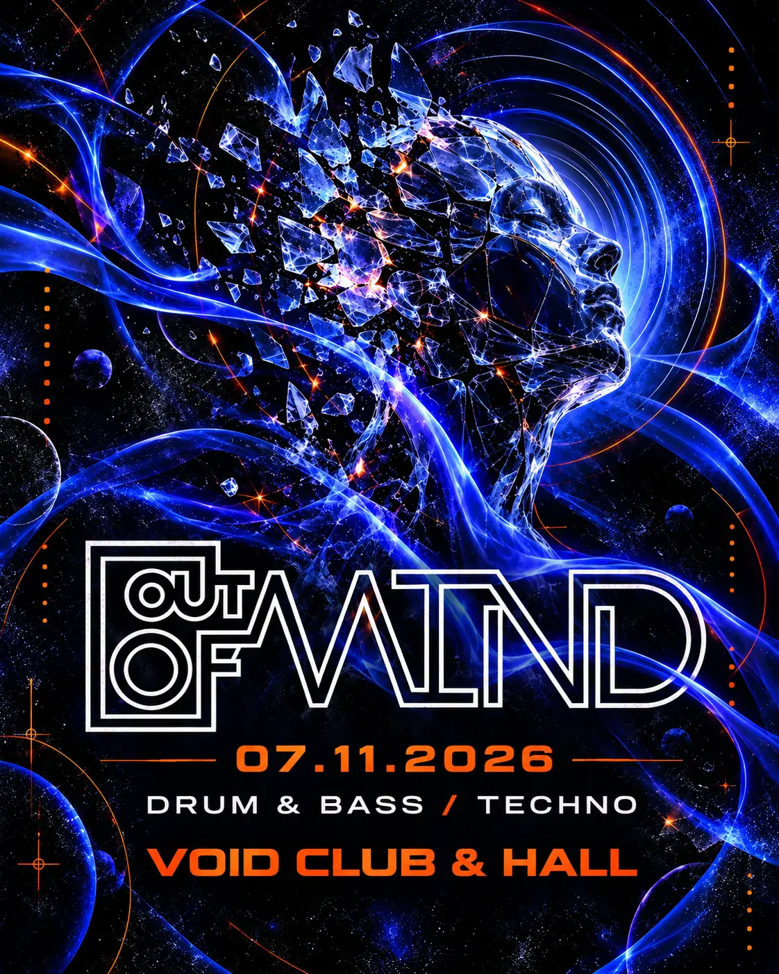 Out Of Mind mit Upzet, Ed Shepherd, Mxnxnxke, Kumatai, DE.fine, Dino S b2b IRAD, LOUPING