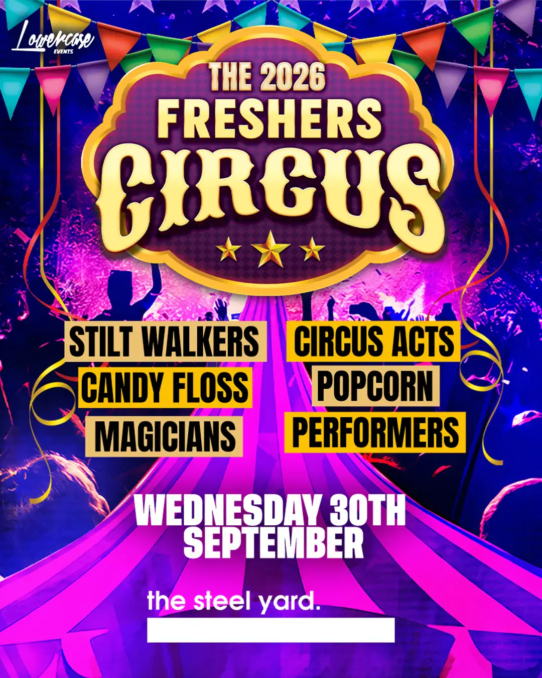 THE 2026 LONDON FRESHERS CIRCUS