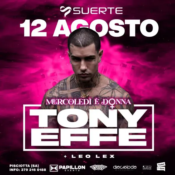Tony Effe - Suerte Club Pisciotta Cilento