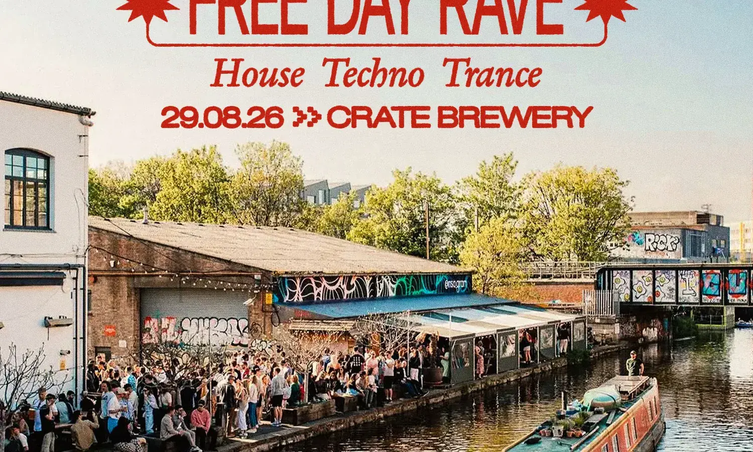 Origins x Crate Day Rave On The Canal