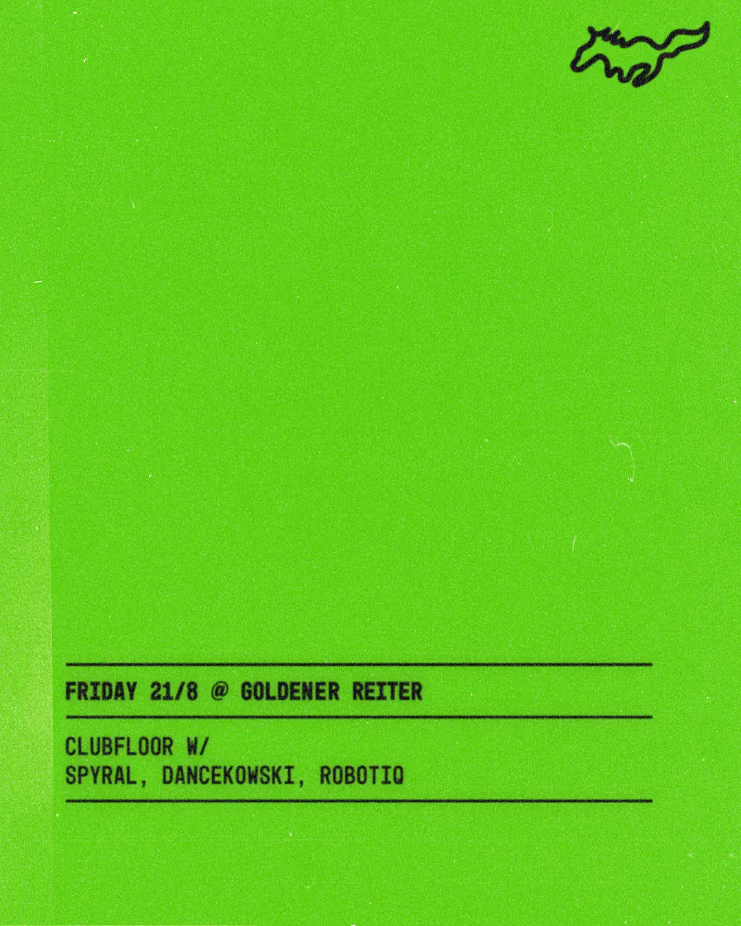 Clubfloor with Spyral, Dancekowski, ROBOTIQ