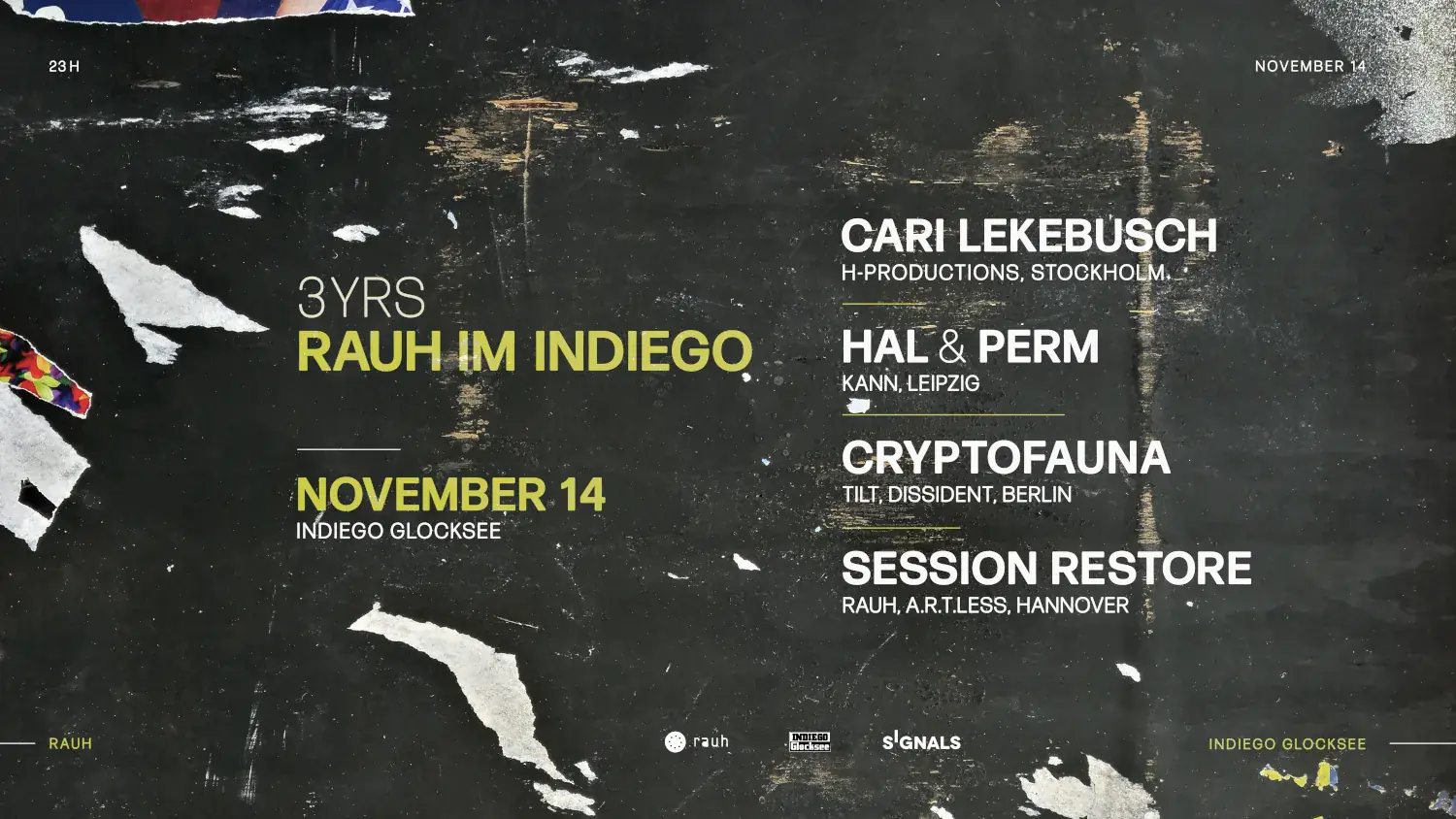 3YRS - RAUH IM INDIEGO