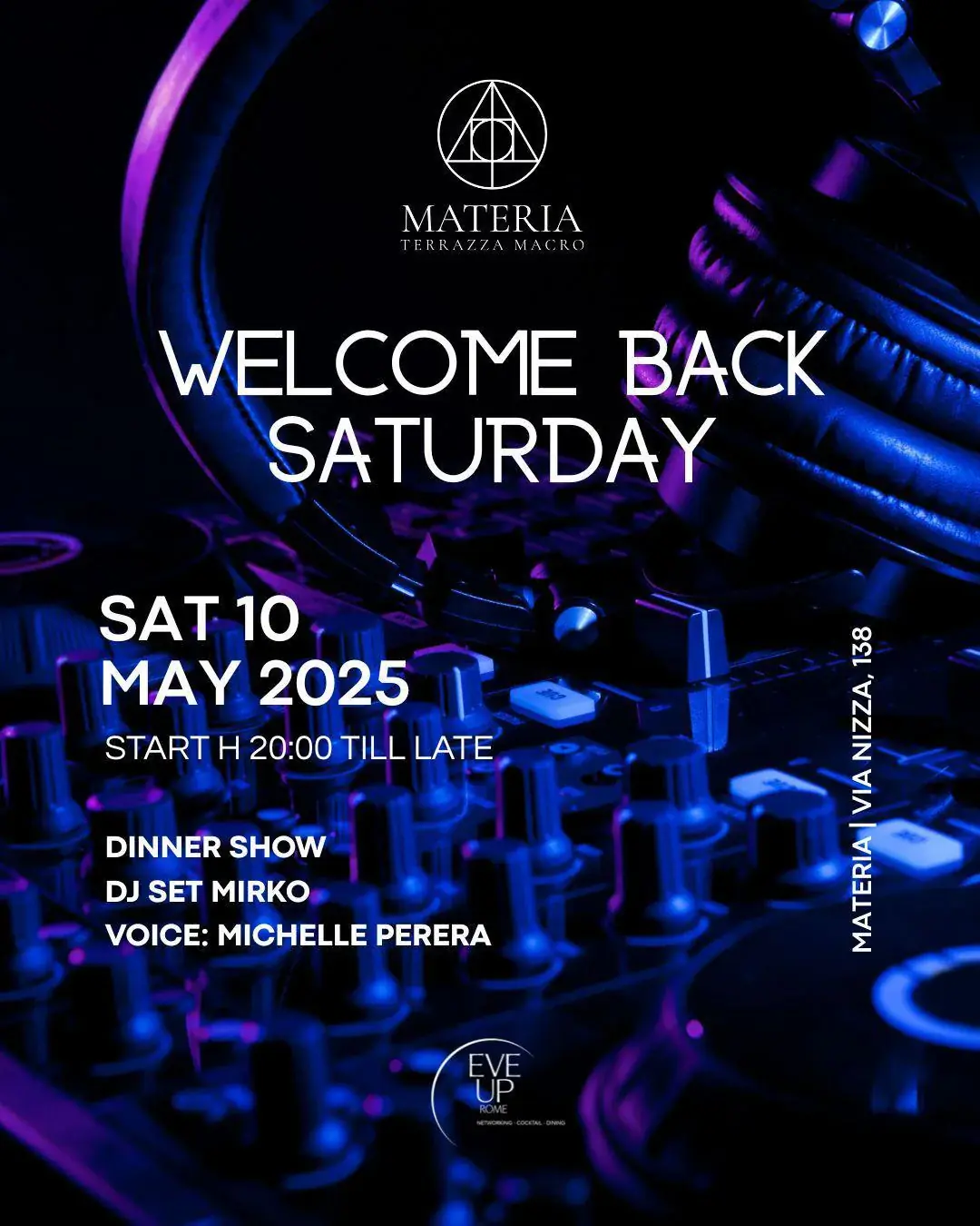 WELCOME BACK SATURDAY