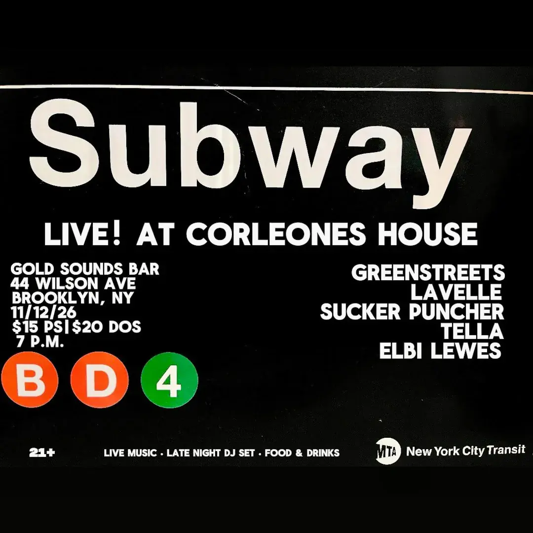 Greenstreets / / Lavelle / / Sucker Puncher / / Tella / / Elbi Lewes