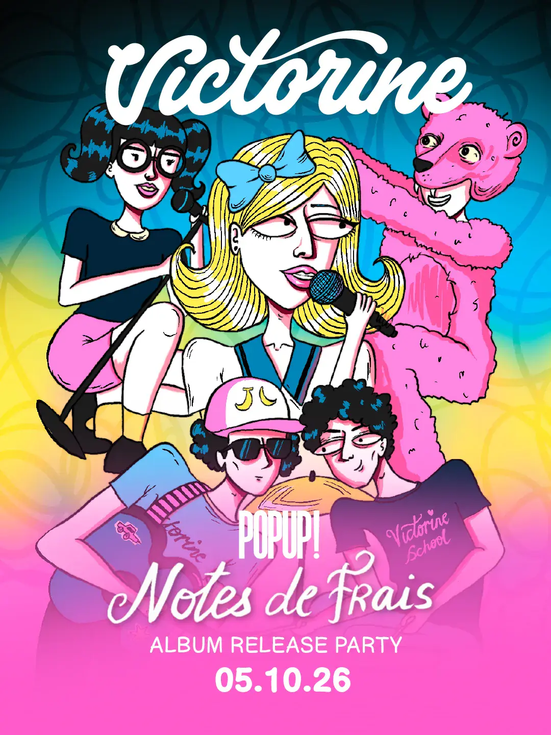 Victorine - 'Notes de Frais' Release Party