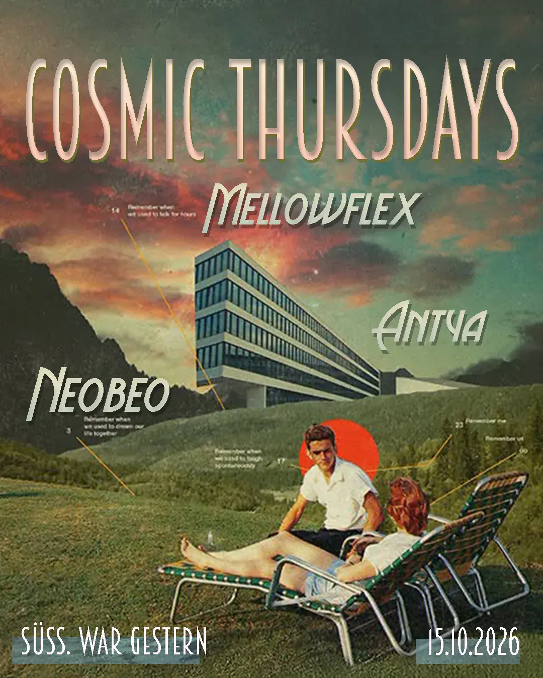 Cosmic Thursdays meets Mellowflex