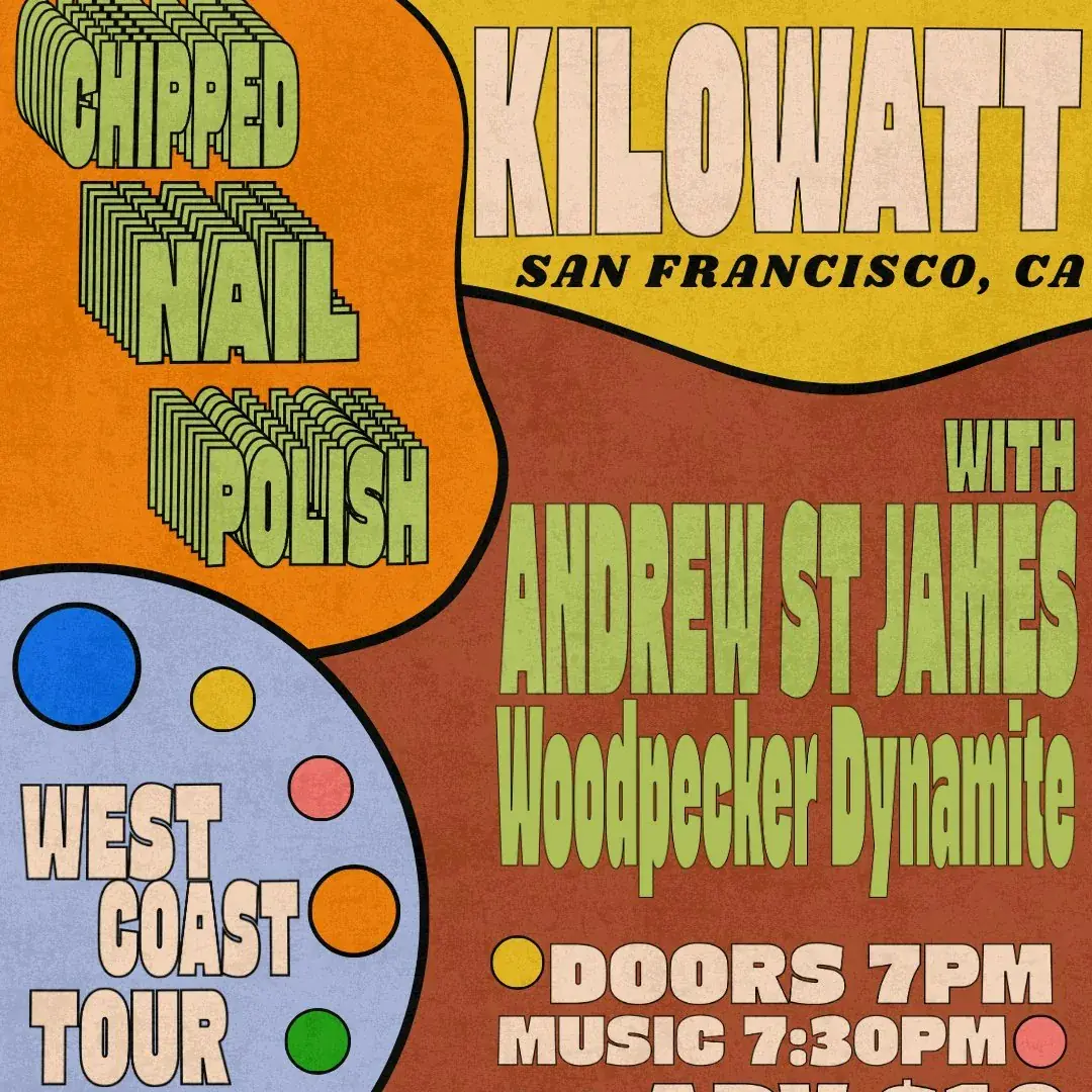 Chipped Nail Polish, Andrew St. James y Woodpecker Dynamite