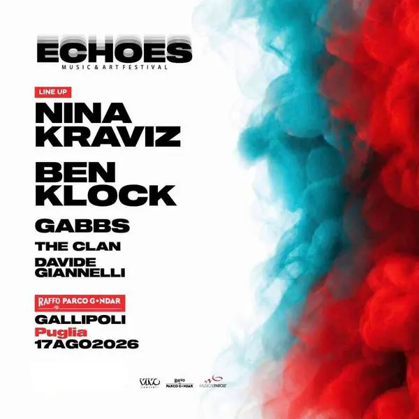Echoes Festival W / Nina Kraviz, Ben Klock, Gabbs
