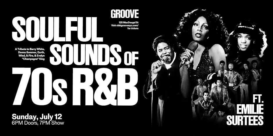 The Soulful Sounds of 70s R&B ft Emilie Surtees