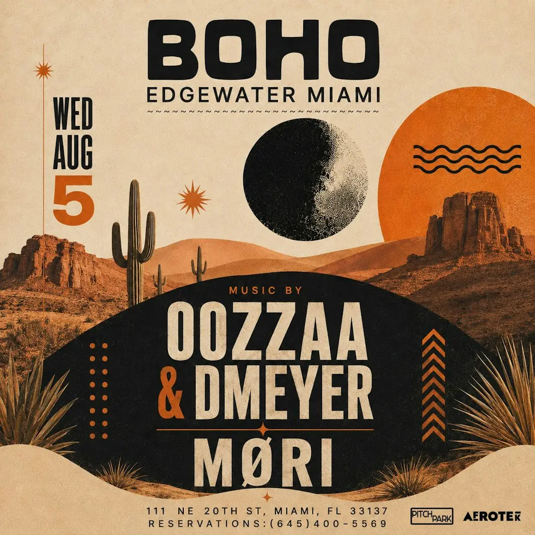 Boho Edgewater: Oozzaa, DMeyer, and Mori