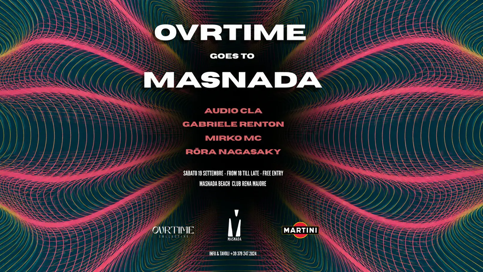 OVRTIME goes to Masnada Beach Club