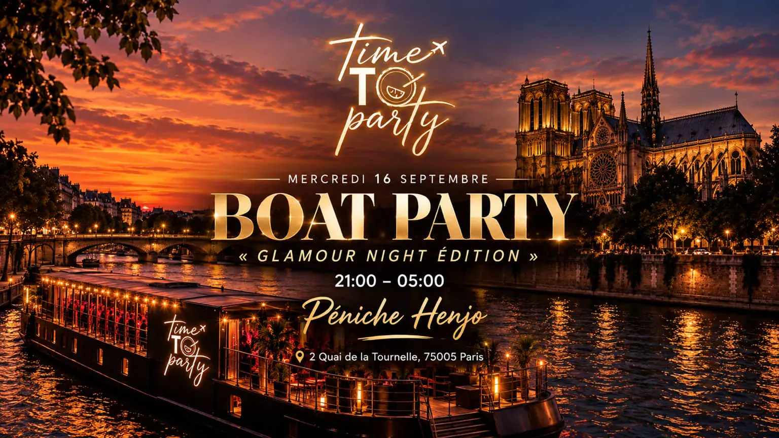 Timetoparty - Glamour Night Edition - Mercredi 16 Septembre