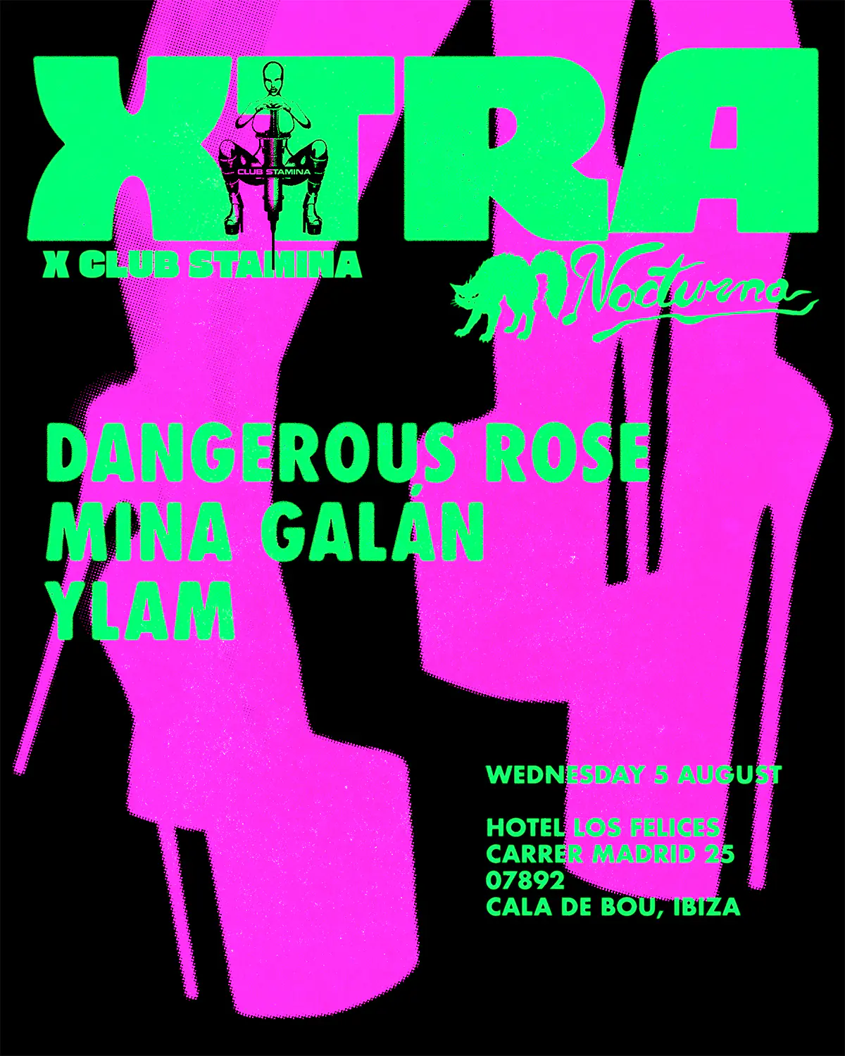 XTRA THE PARTY x CLUB STAMINA - AUGUST 5TH