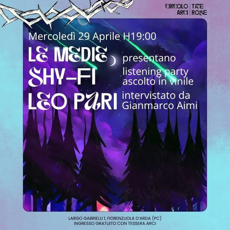 C3R | SHY FI listening party