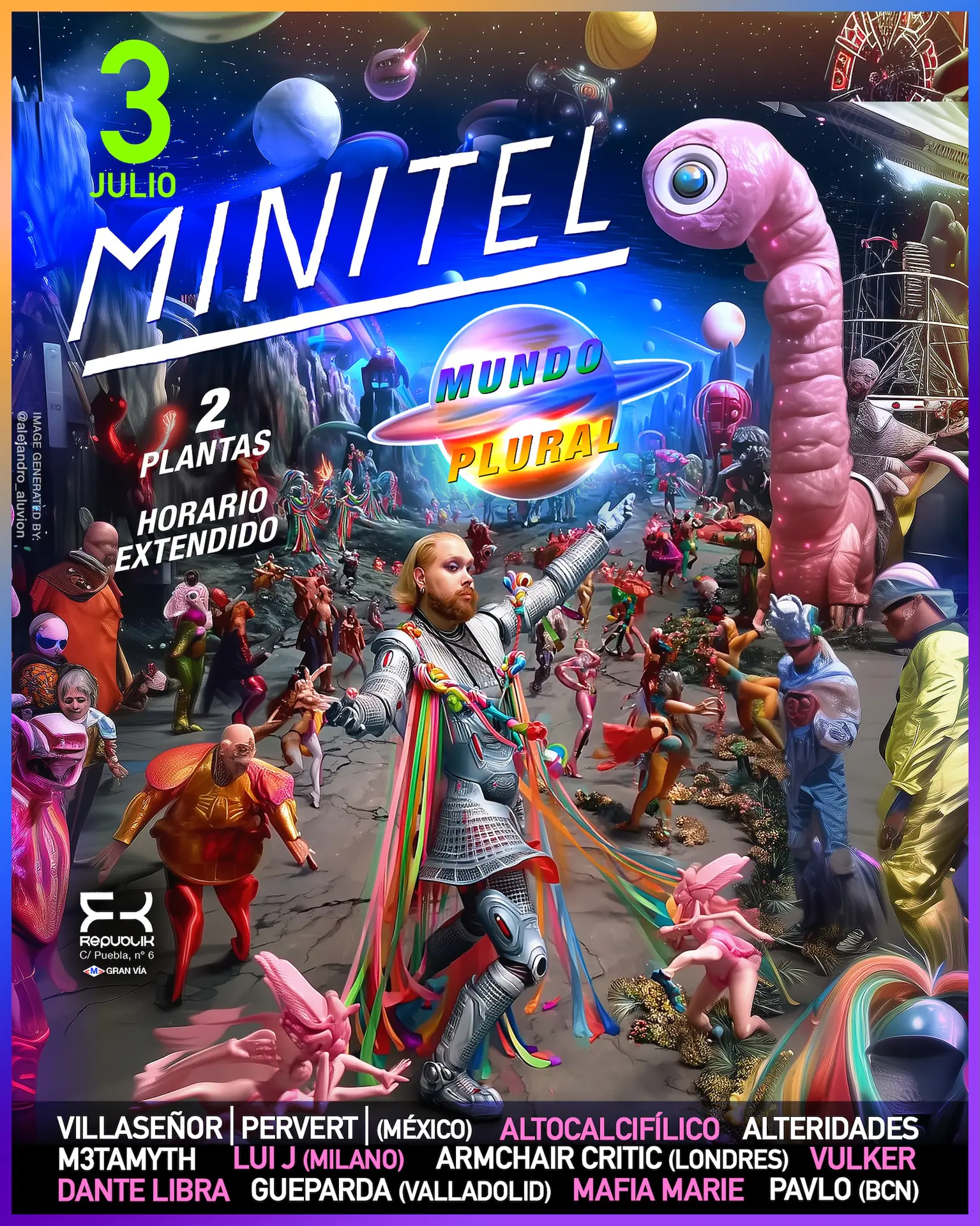 𓃵 𓆏 MINITEL · MUNDO PLURAL 𓃥 𓆈 𓃱