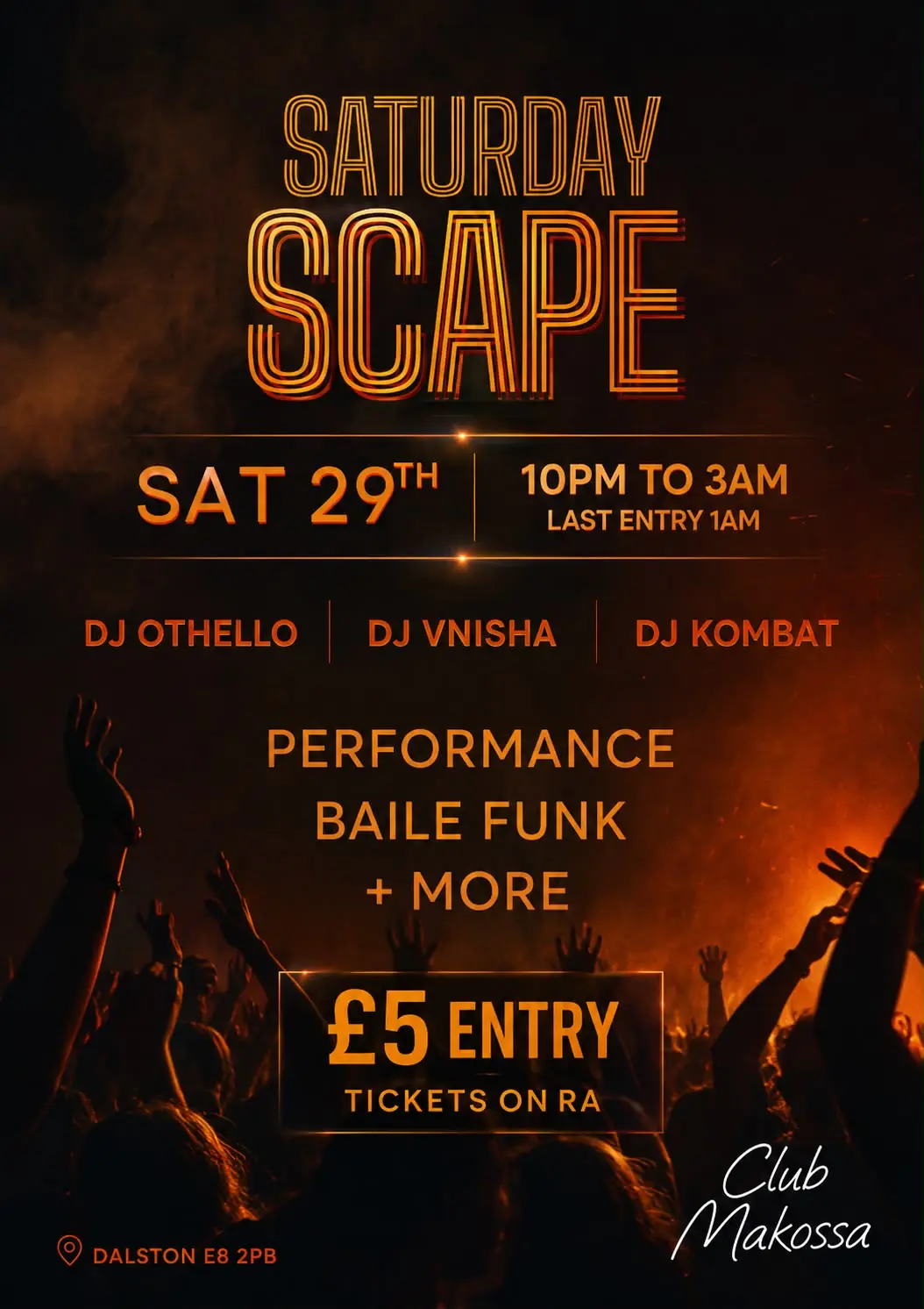 SATURDAY SCAPE