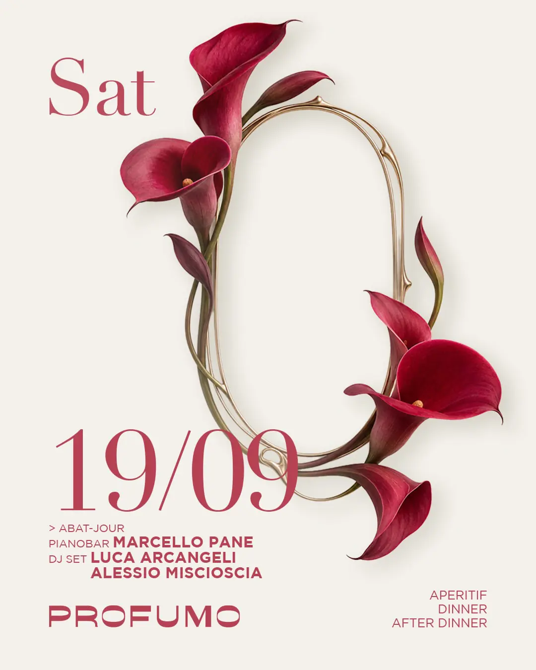 DJ SET & PIANO BAR en Profumo Roma