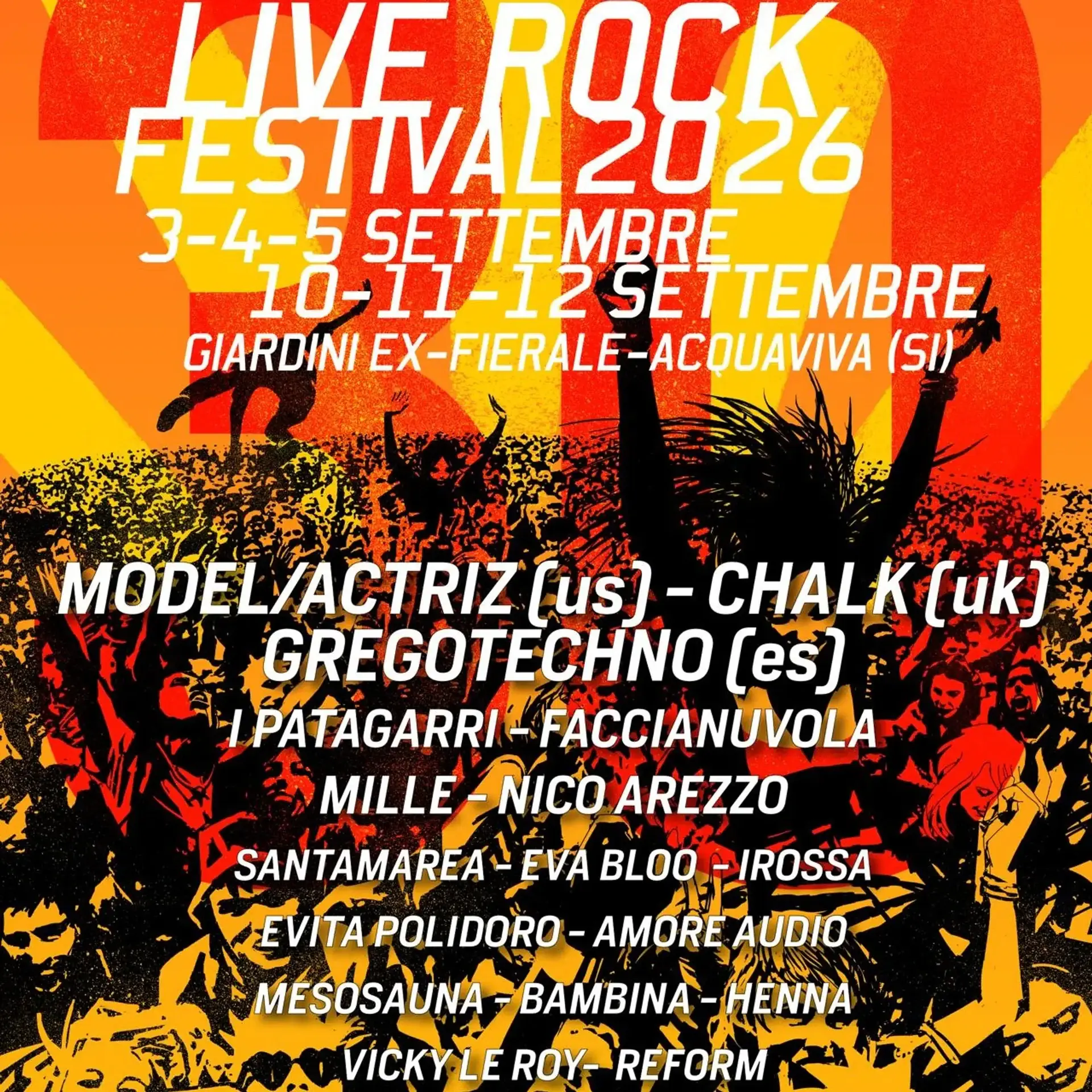 LRF XXX Sabato 12 Settembre