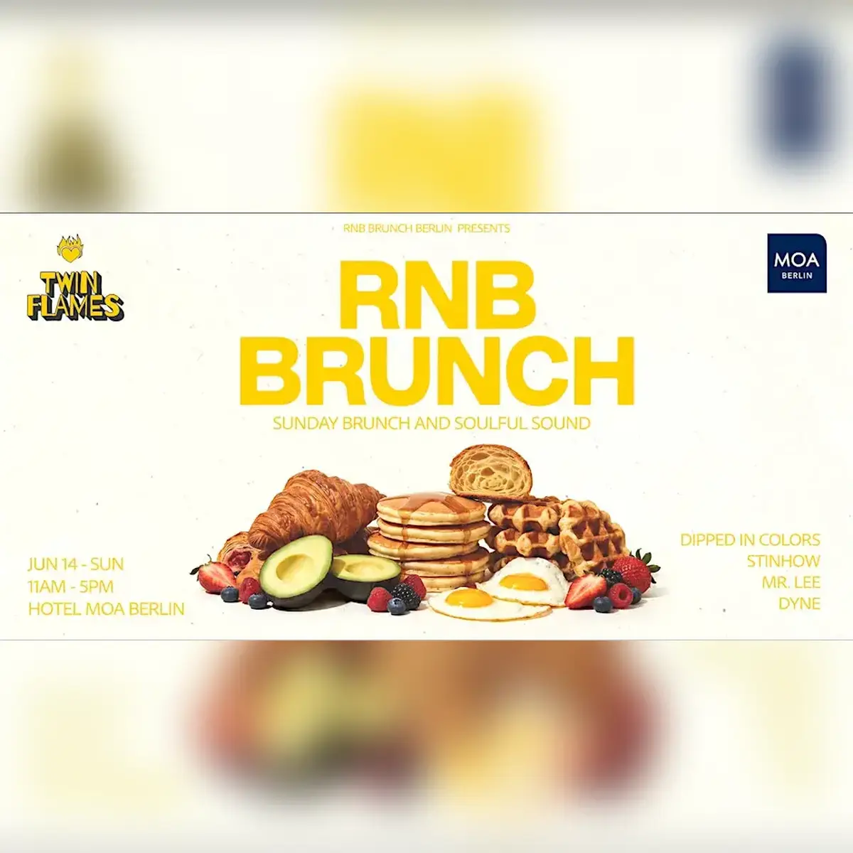 R&B Brunch × Twin Flames