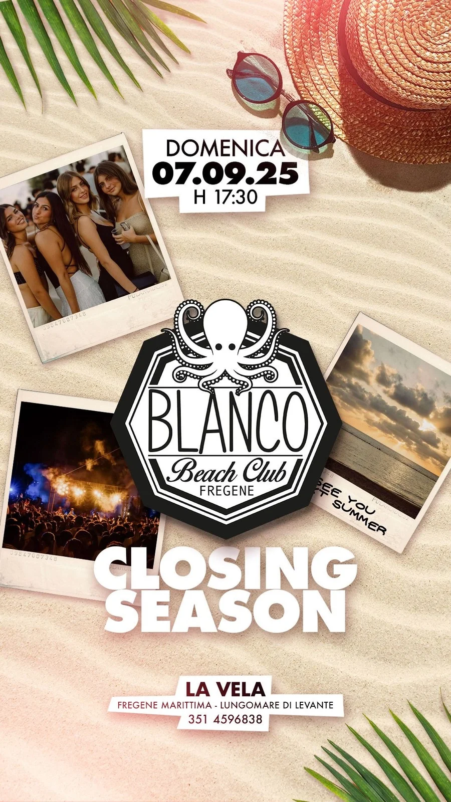 CLOSING PARTY Blanco Beach Club